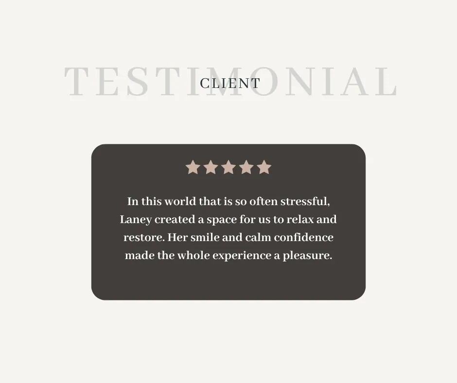 Client testimonial for Dwelling Design residential interior design services, rated five stars